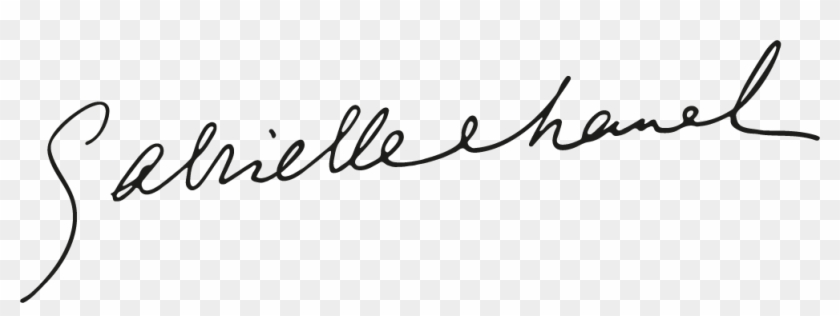 Gabrielle Chanel Signature Clipart