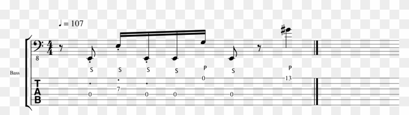 Ghost Notes Not Imported (actual Result) - Gb Major Clipart