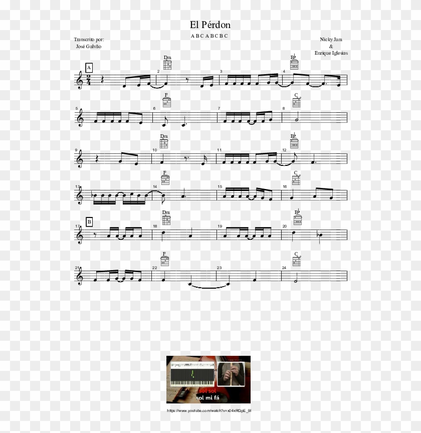 Pdf - Sheet Music Clipart