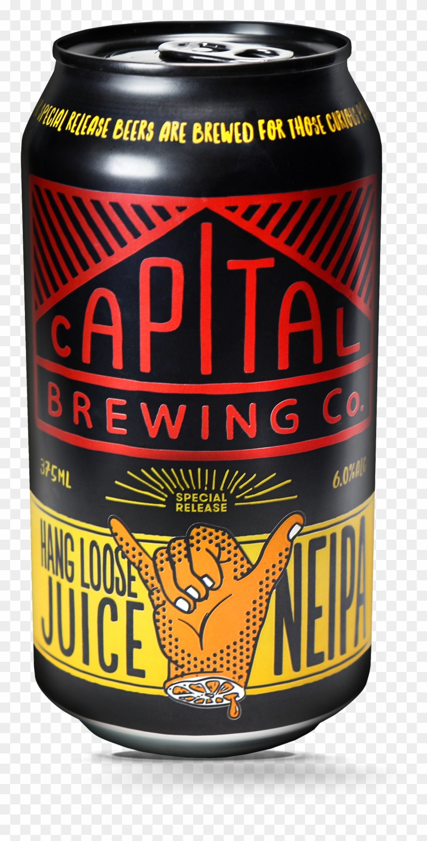 Hang Loose Juice Capital Brewing Co Clipart