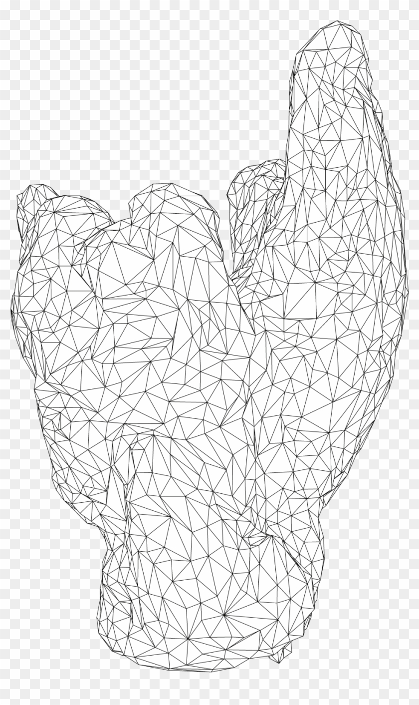 Rock 02 Render 1 Lou Poly Rock 02 Render 1 Lou Poly - Illustration Clipart #5718212