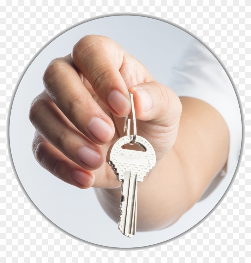 Franchise Opportunities - Person Holding House Keys Clipart