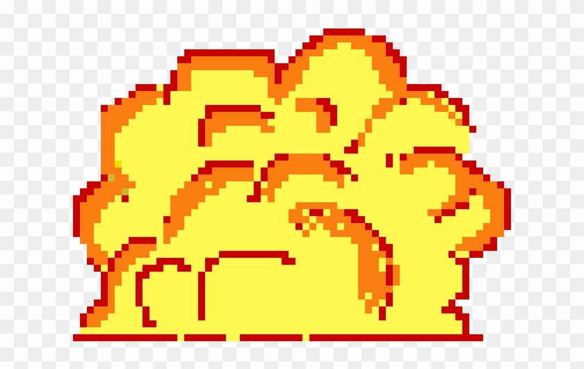 Explosion - Explosion Pixel Art Png Clipart (#5719162) - PikPng.