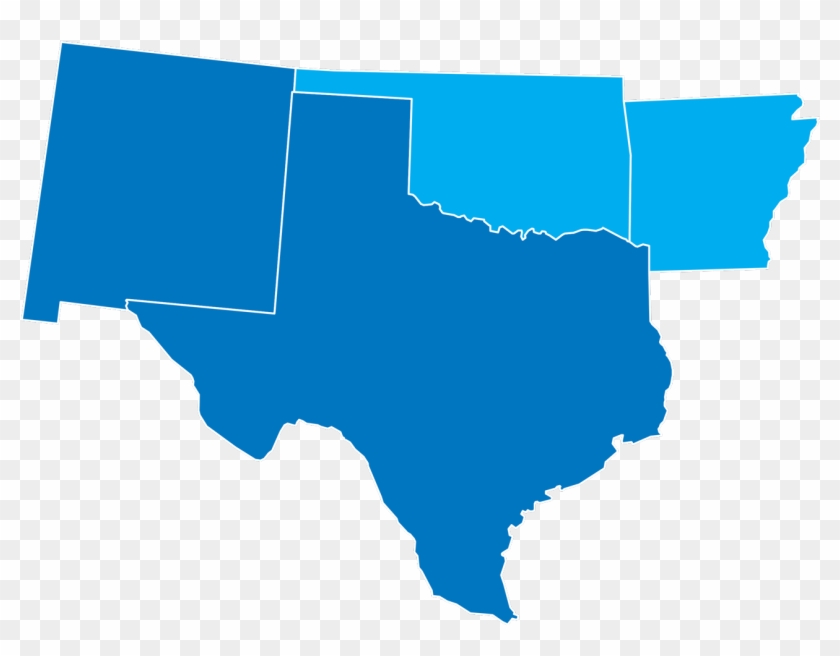 Map Ok And Tx Bevco Inc Providing Service To Oklahoma - Elecciones Estados Unidos 2018 Clipart