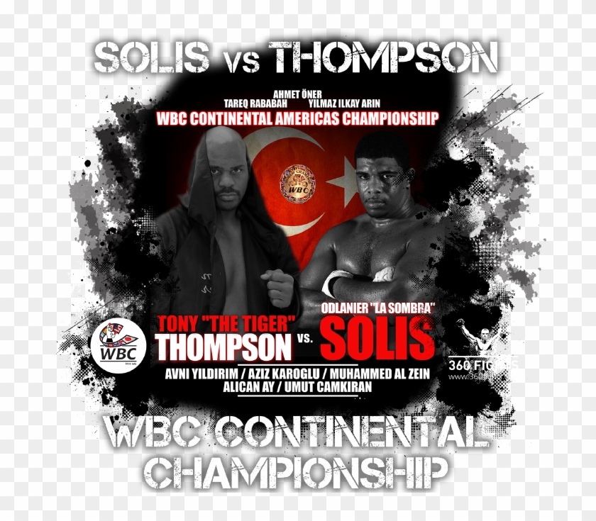 Odlanier Solis Vs Tony Thompson - Guru Clipart #5719362