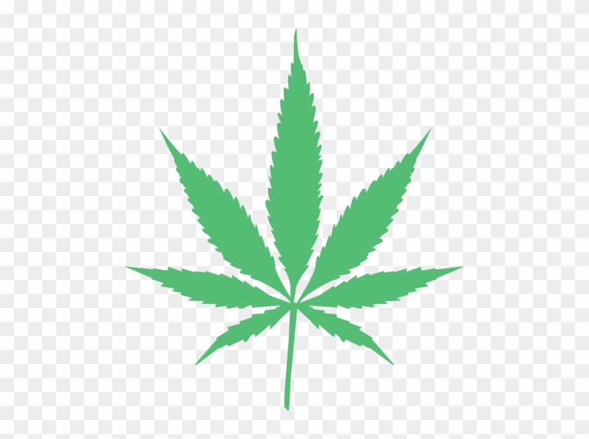 Staff That Weed Love [ Img] - Transparent Cannabis Leaf Clipart #5719519