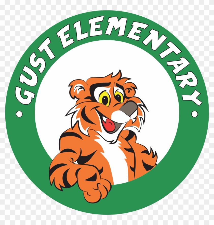 Home Page Link Gust Elementary - Gust Elementary Tiger Clipart #5719843