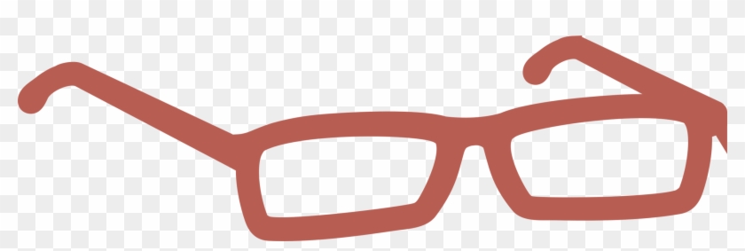 Sunglasses Goggles Eyewear - Red Glasses Clipart - Png Download
