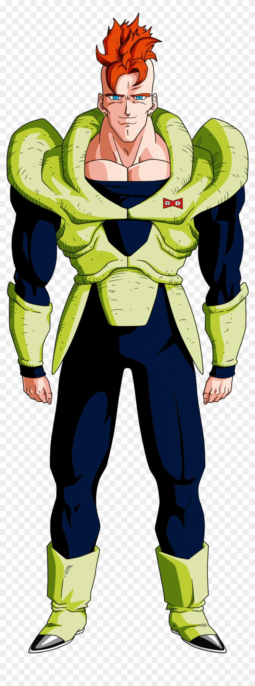 Dragon Ball Androide 16 , Png Download - Android 16 Transparent Clipart #5720601