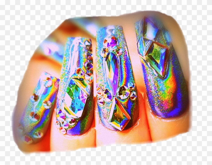 #shimmer #shine #darkcolors #multicolored #mystic #beautiful - Nail Polish Clipart #5720739