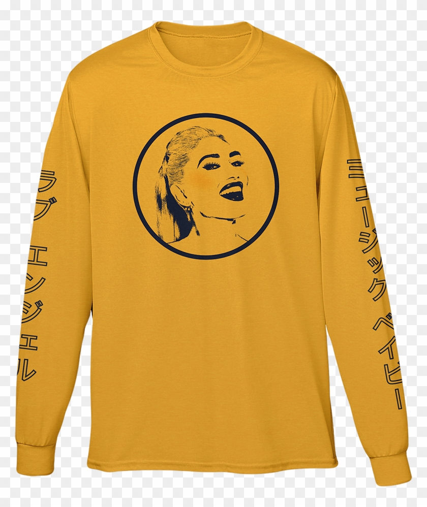 Gwen Gold Long Sleeve - Long-sleeved T-shirt Clipart #5720802