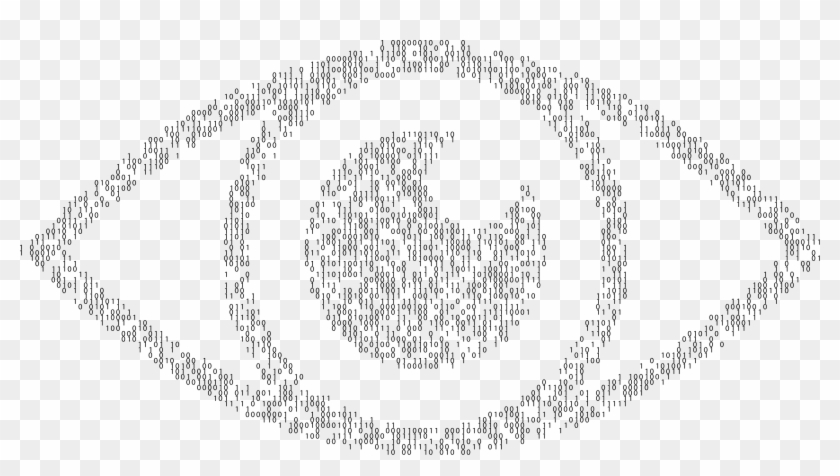 This Free Icons Png Design Of Binary Eye - Circle Clipart #5720874