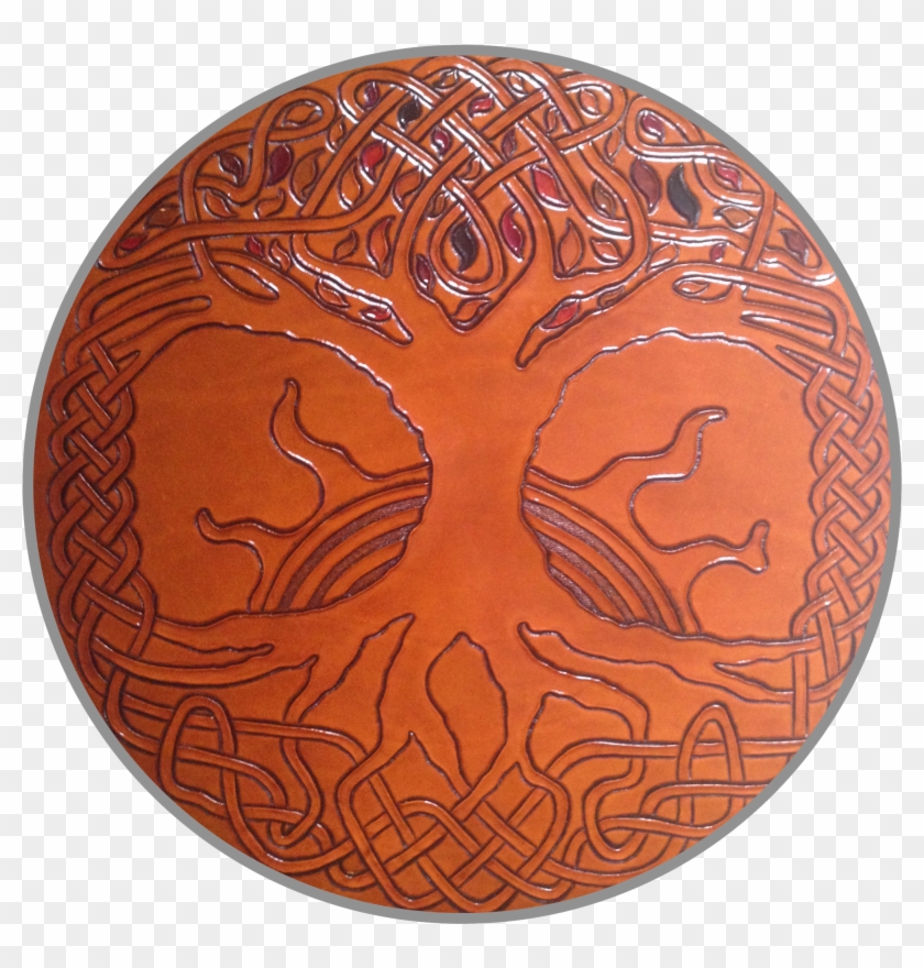 Celtic Tree Of Life Targe - Circle Clipart