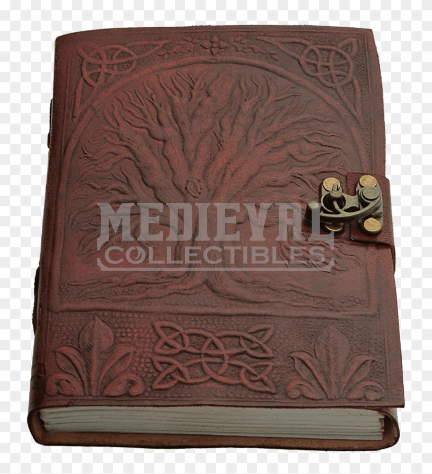 Celtic Tree Of Life Journal With Lock - Wallet Clipart