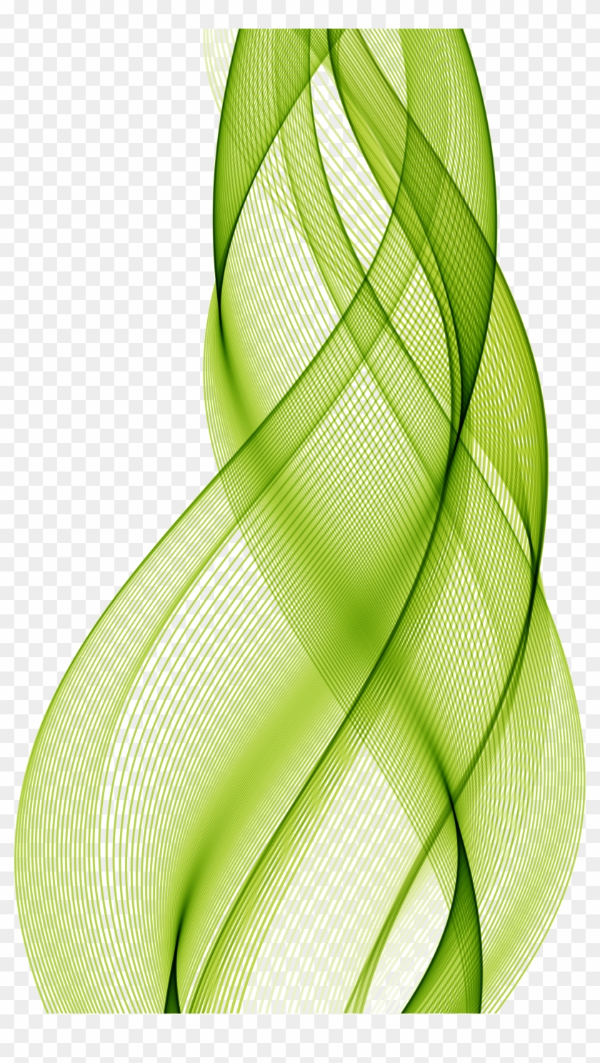 Green, Line, Vecteur, Leaf, Pattern Png Image With - Vector Graphics Clipart #5721285