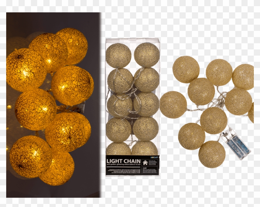 Led Lichterkette Baumwollkugeln Lichtgirlande 1,45 Clipart #5721323