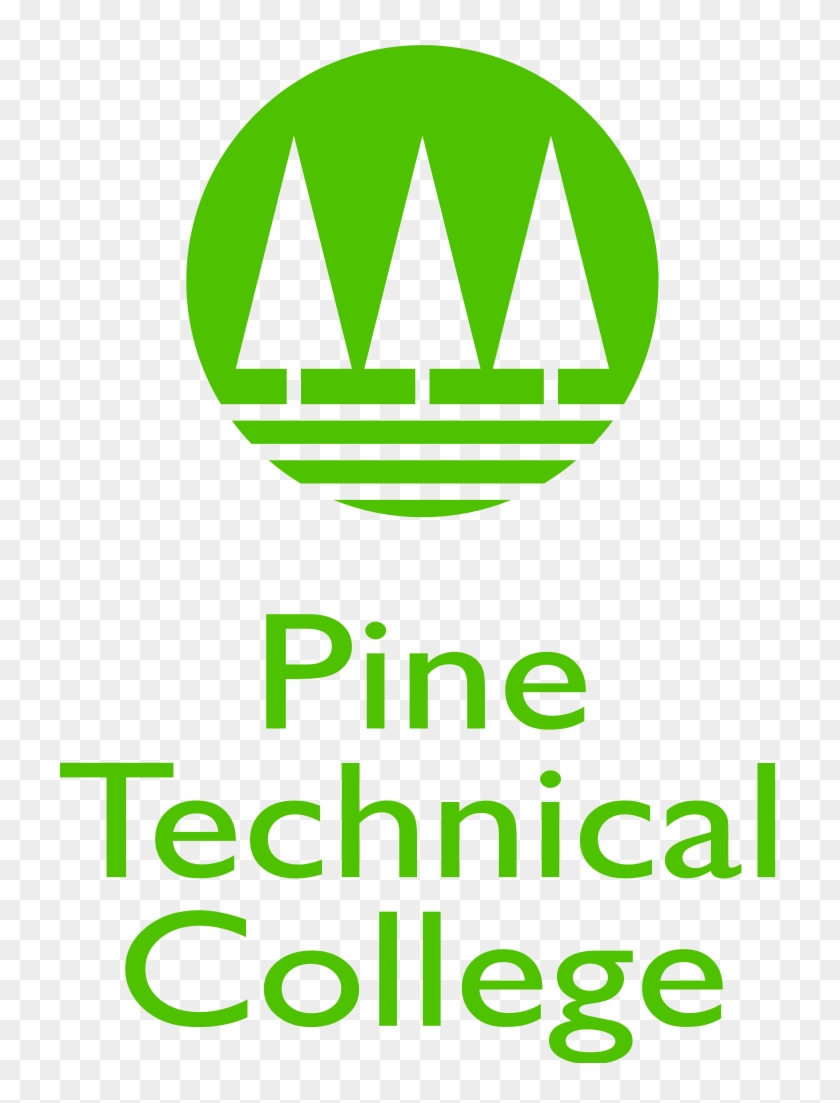 Green Vert 3 Lines - Pine Technical College Clipart
