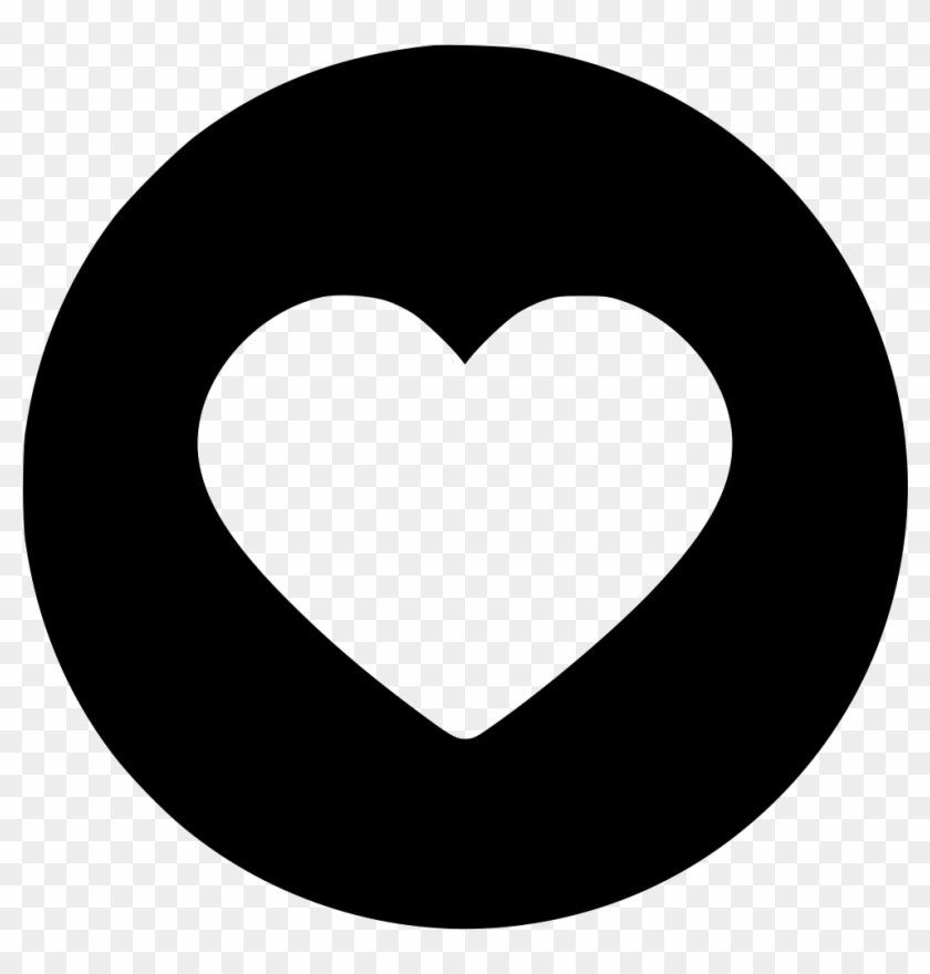 Png File Svg - Circle Heart Icon Png Clipart #5722057