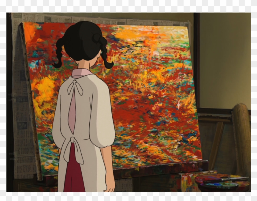 Up On Poppy Hill Painting Clipart #5722158