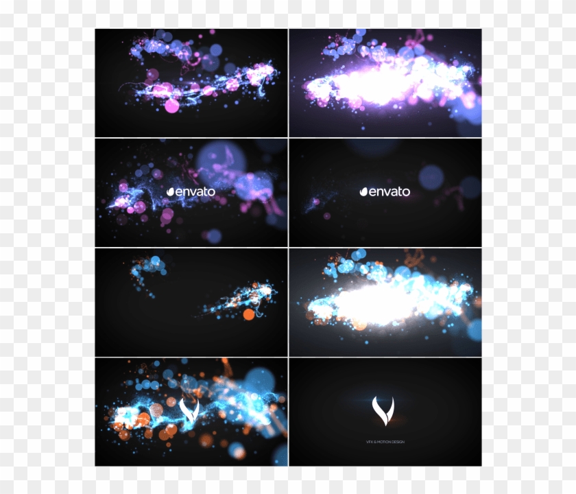 Particles Energy Burst Logo Reveal - Envato Clipart #5722523