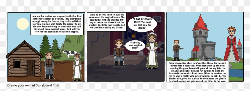 Jack And The Beanstalk - Cartoon Clipart