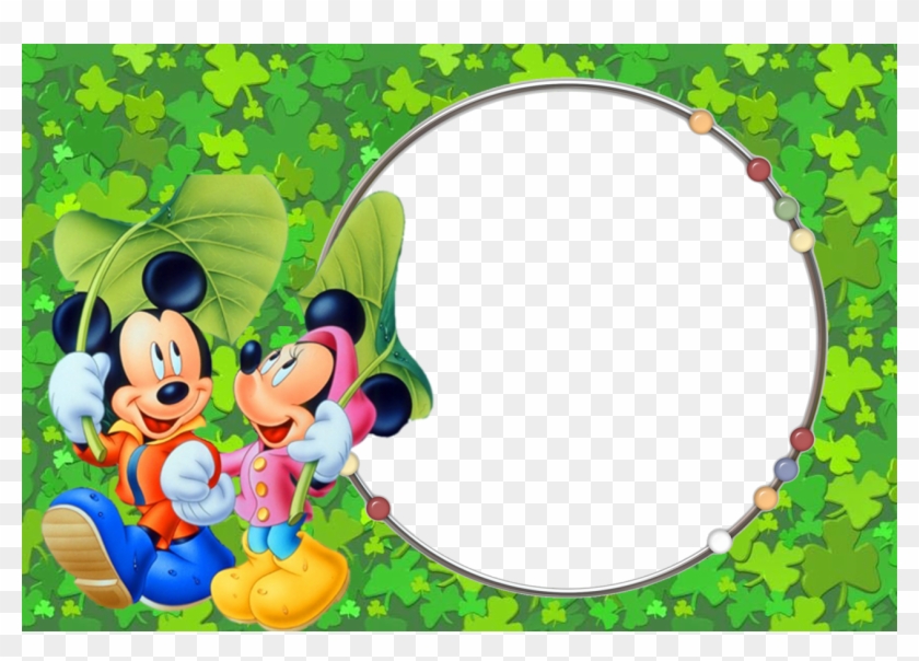 Molduras Minnie Png - Mickey And Minnie Summer Clipart #5722697