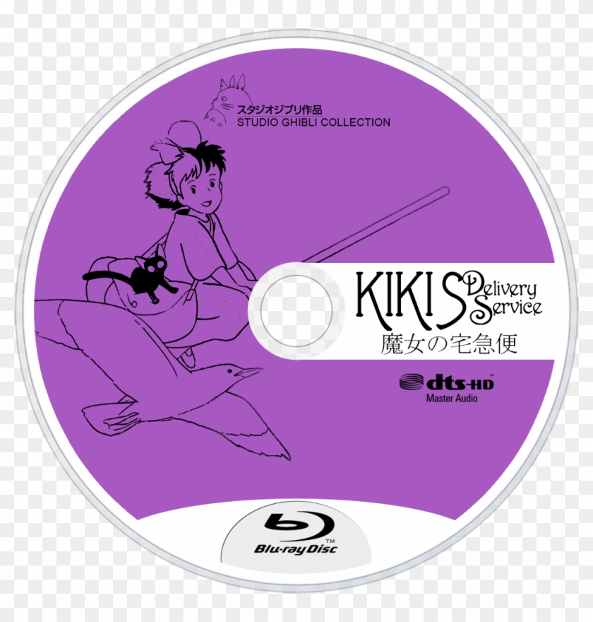 Kiki's Delivery Service Bluray Disc Image - Blu-ray Disc Clipart