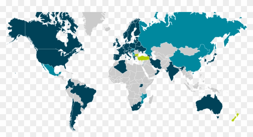 Api - Global Competitiveness Index Map Clipart