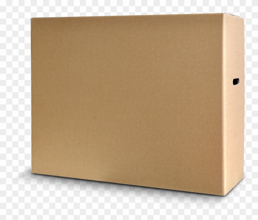 Lcd Small Box Closed Angled - Tv Packing Box Clipart