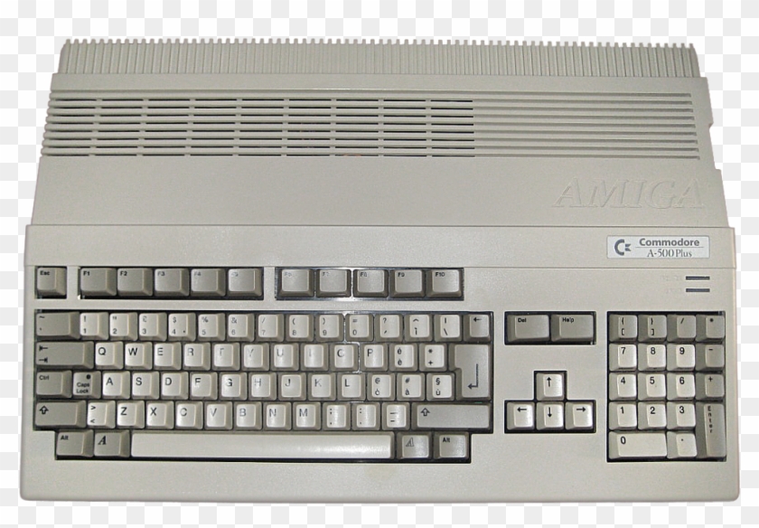 Amiga 500 Plus (no Shadow) - Amiga 500+ Clipart #5722995