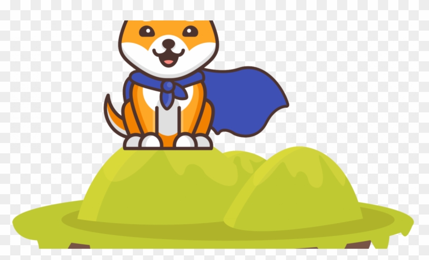 Who Are Kami Heroes Graphic 01 - Shiba Dog Free Vector Clipart #5723105