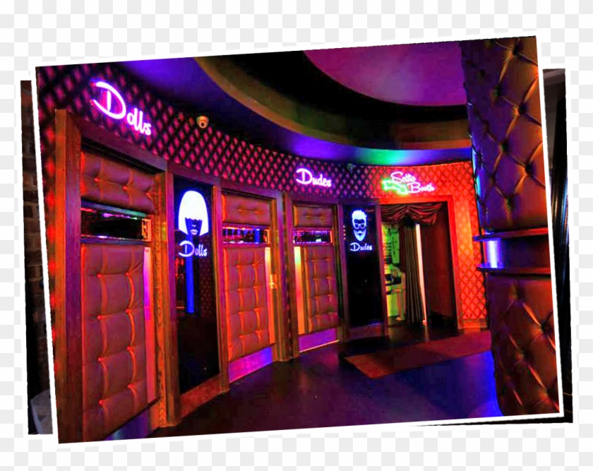 Night Club Toilets Design Clipart