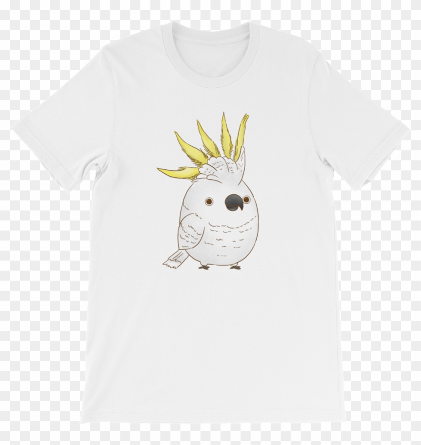 Yellow Crested Cockatoo T-shirt - Carrot Clipart