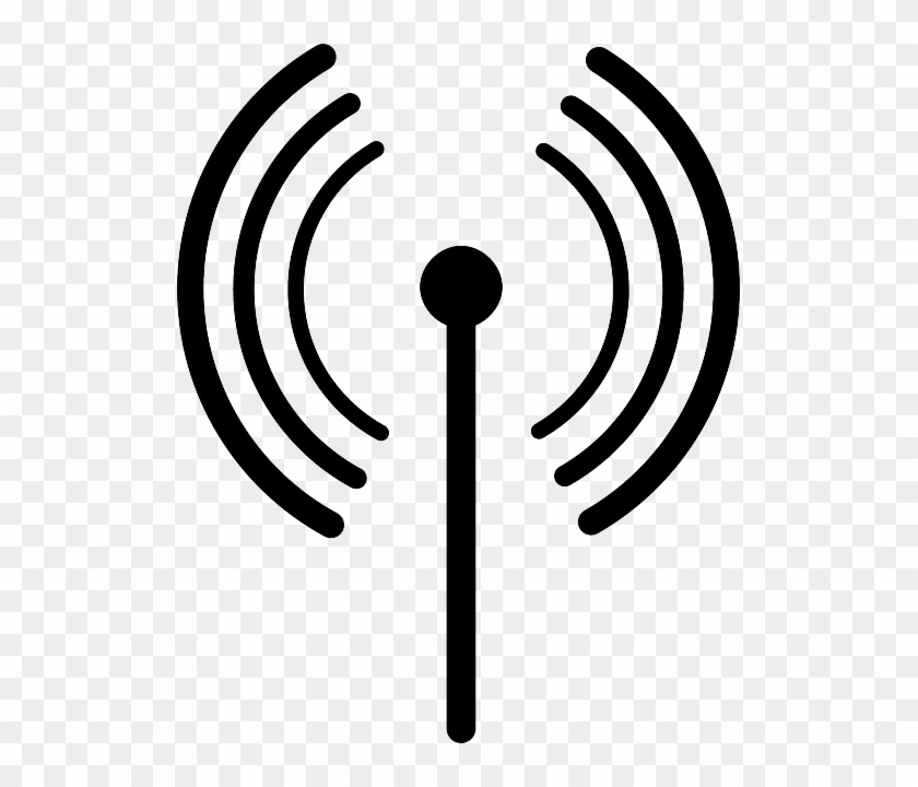 Network, Wireless, Router, Antenna, Transmission - Wifi Clipart - Png Download #5723789