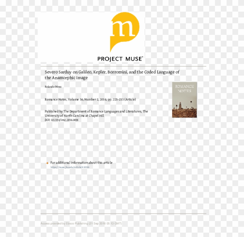Pdf - Project Muse Clipart #5723992