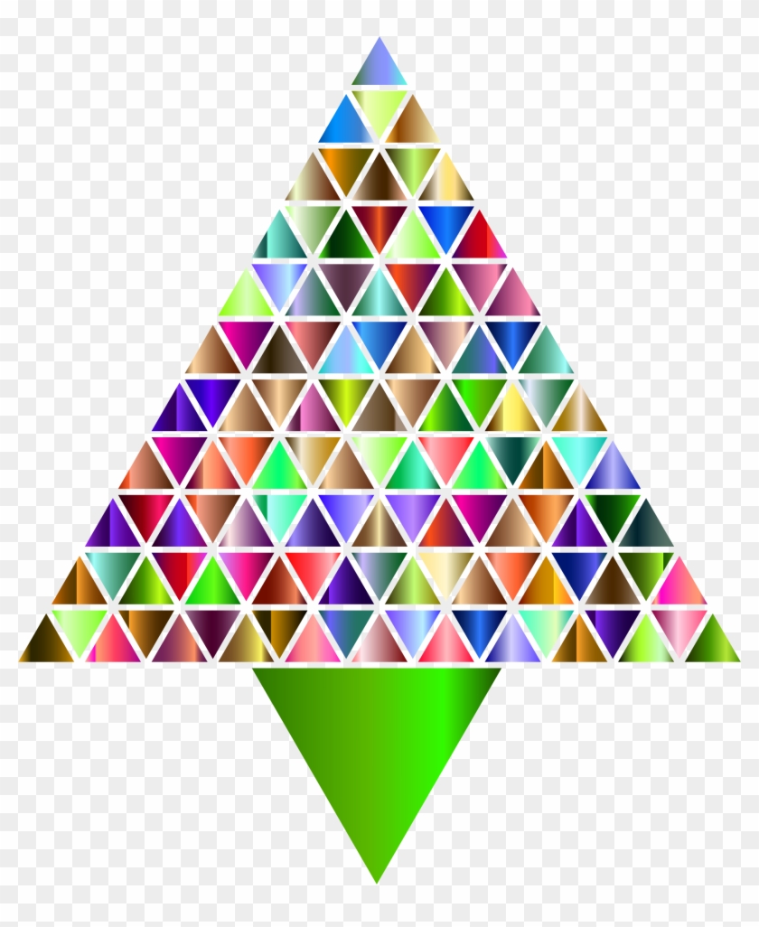 This Free Icons Png Design Of Prismatic Abstract Triangular - Hinh Luc Giac Deu Clipart