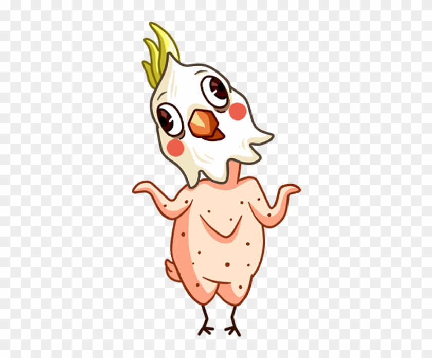 Cockatoo Parrot Messages Sticker-0 - Cartoon Cockatoo Png Clipart