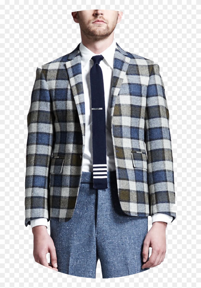 Trend Report 02 90's Rugby - Thom Browne Knit Tie Clipart