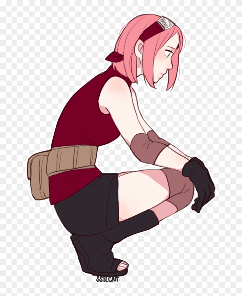 Original) Loading Haruno Sakura - Cartoon Clipart #5725030