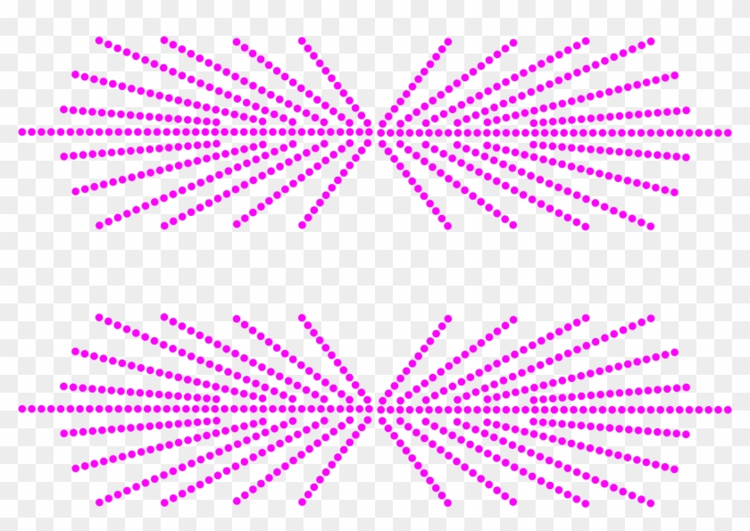 Tw Ray 3 Inch Tailless Cheer Bow Pattern - Circle Clipart #5725169