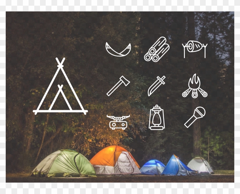 Download Transparent Png - Camping Trip Clipart #5725359
