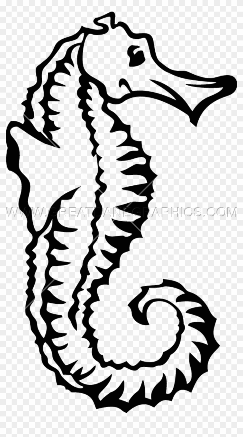 Sea Horse Bubbles Clipart #5725558