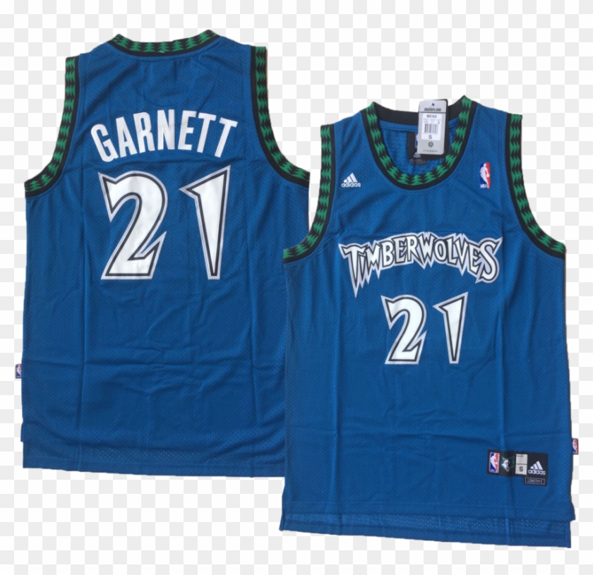 21 Kevin Garnett - Minnesota Timberwolves 1990s Jersey Clipart #5725597