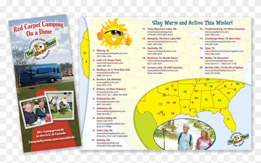 You Can Also Download A Copy Of Our Red Carpet Camping - Yogi Bear Campground Clipart