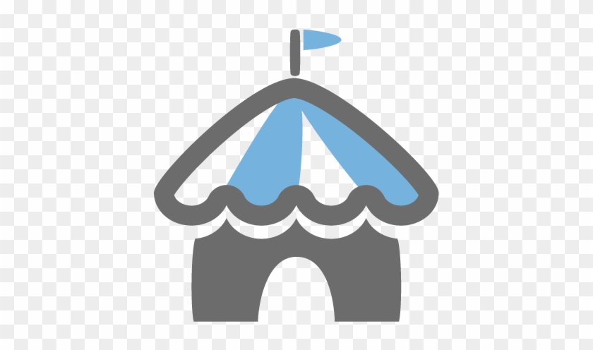 Theme Park Icon - Illustration Clipart