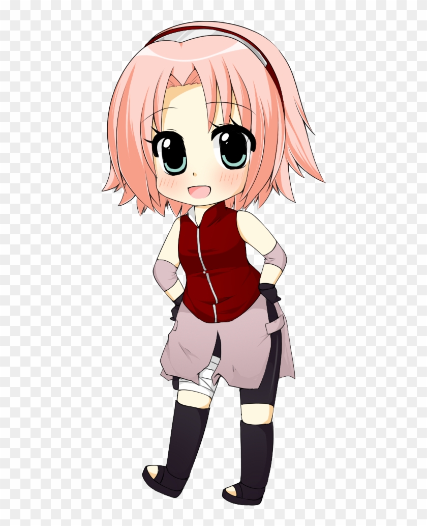 Cute Sakura Haruno Chibi Photo - Ryota Miyagi Clipart #5726214