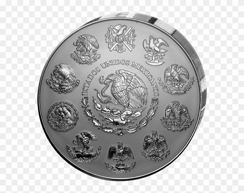 Aztec Calendar Stone Mexico City Silver Coin Silver - Aztec Calendar Clipart