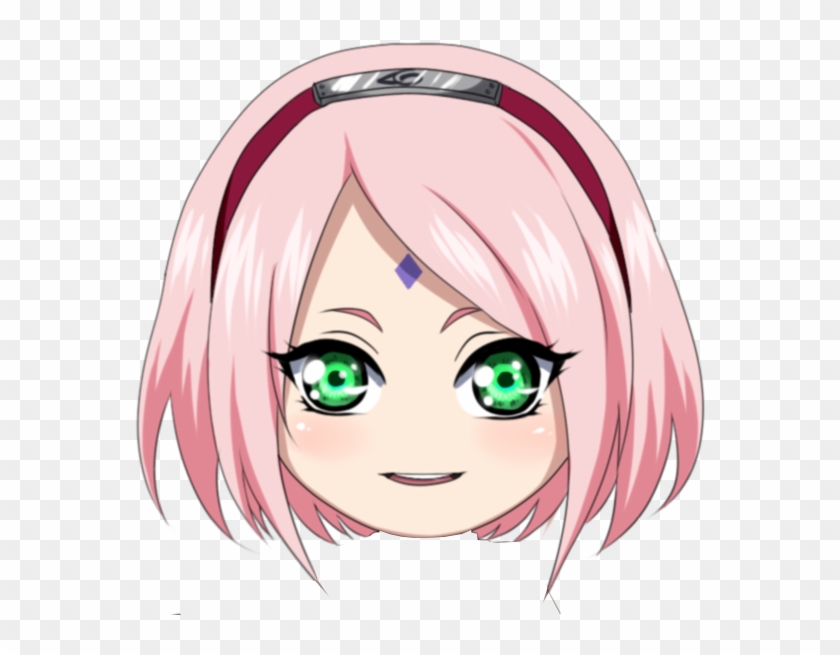 Kepala Hinata Hyuga - Sakura Haruno Sakura Chibi Clipart