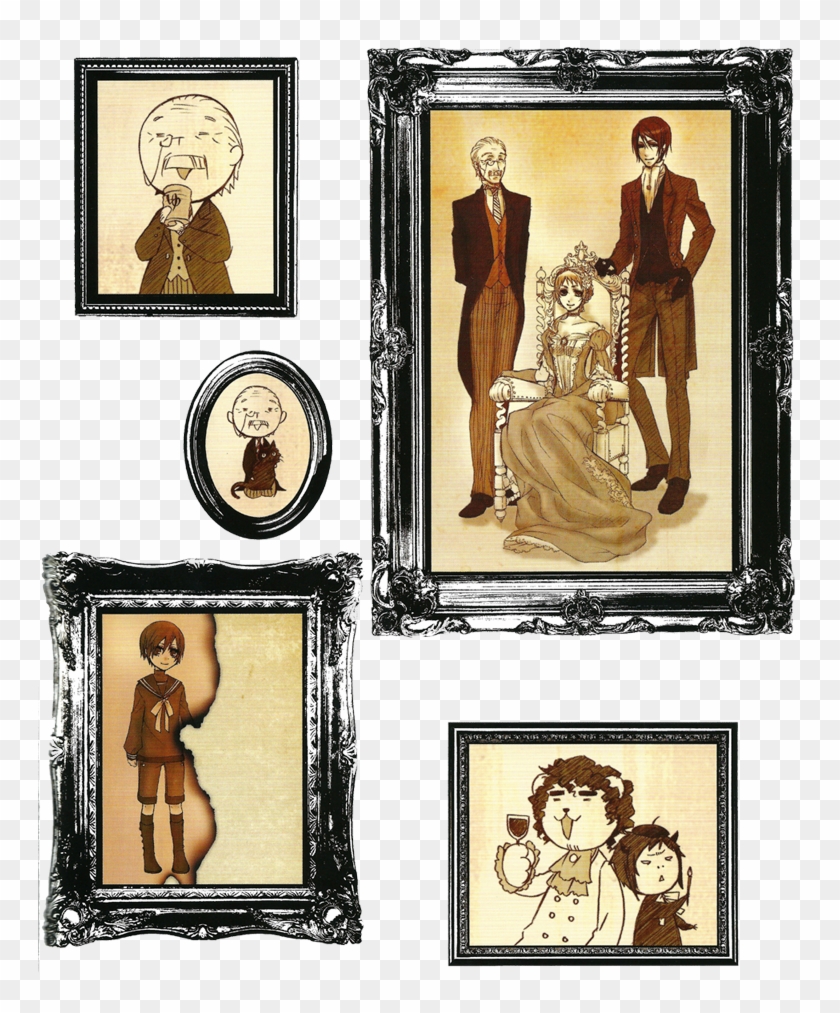 1k Kuroshitsuji Ciel Phantomhive 2k Sebastian Michaelis - Black Butler Phantomhive Family Tree Clipart