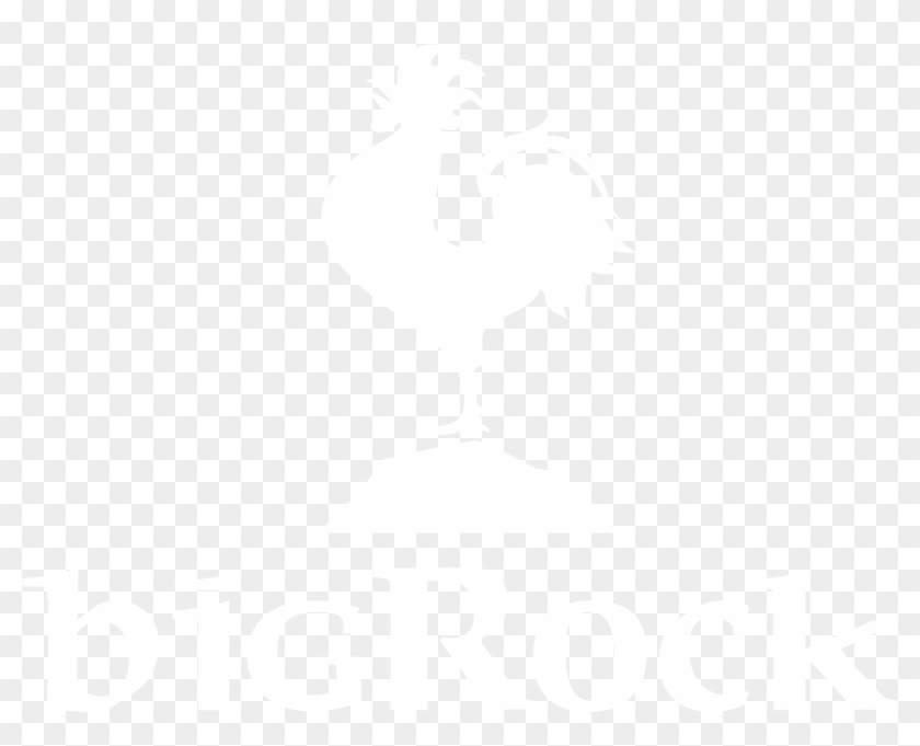 Big Rock Logo Black And White - Johns Hopkins Logo White Clipart #5726435